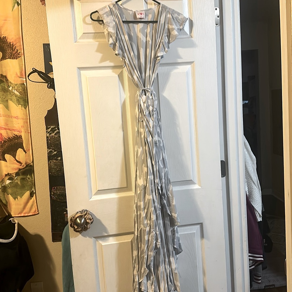 Buddy love size medium wrap dress